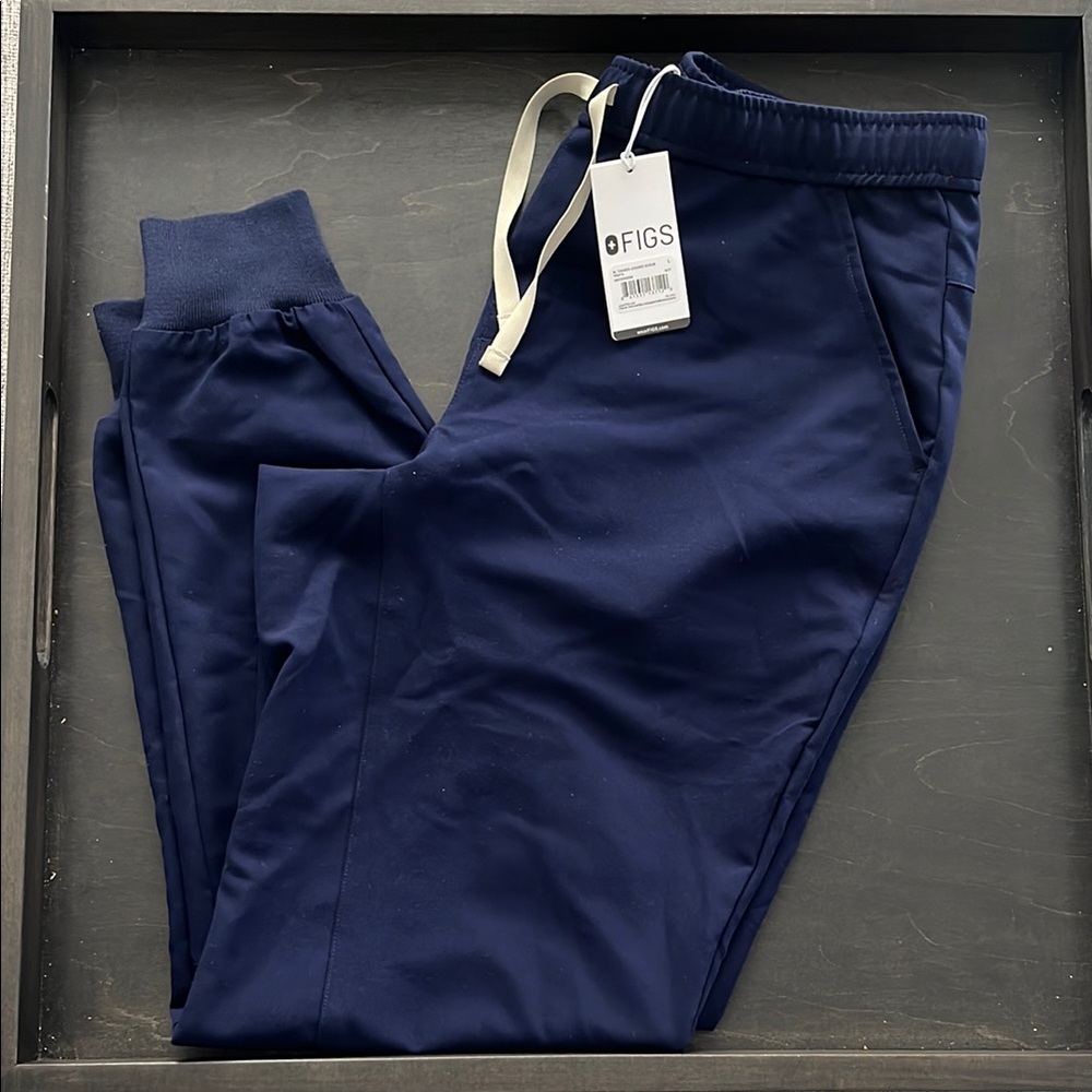 Figs Men's Navy Jogger Pants